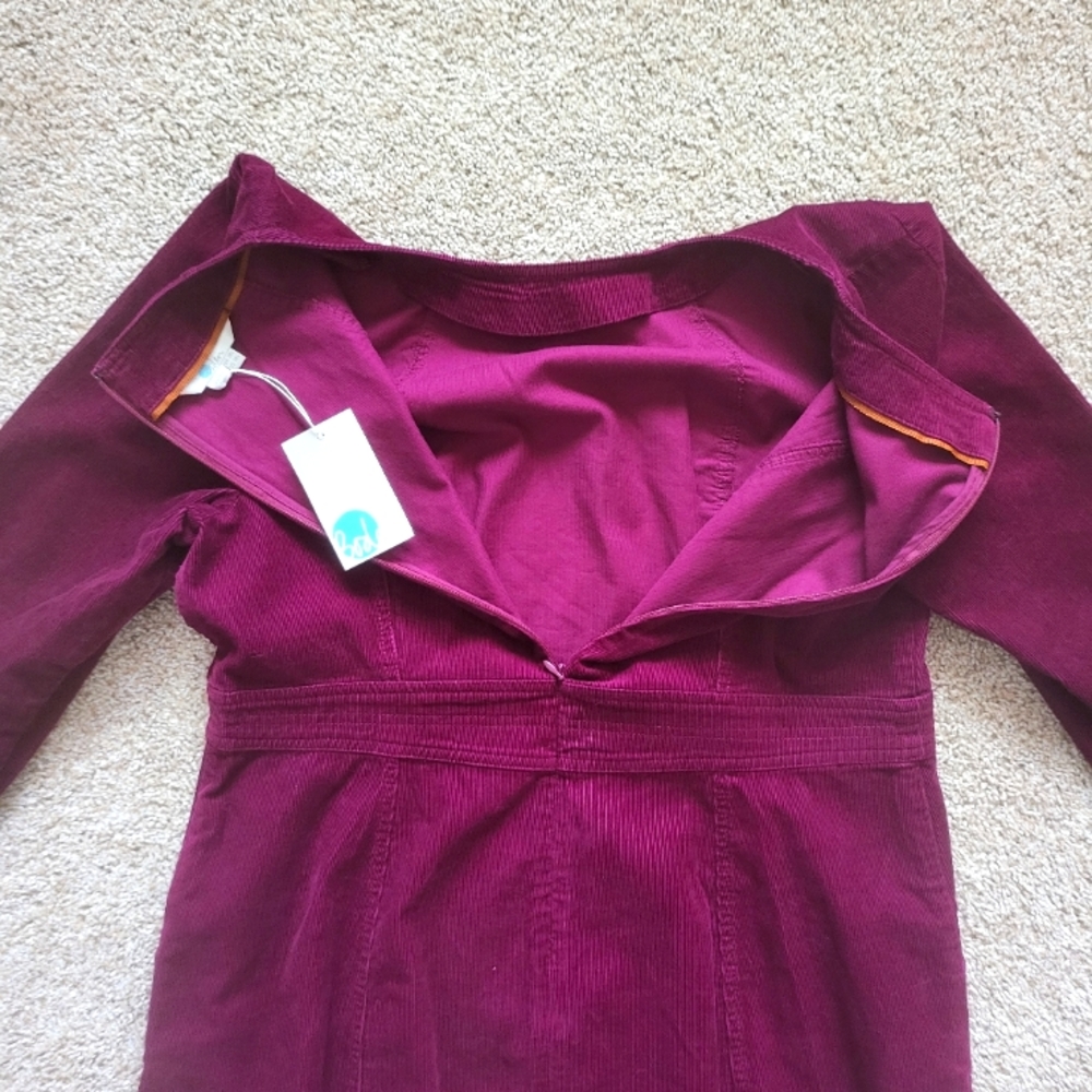 ♥️NWT♥️ BODEN WOMENS CORDEROY DRESS - Picture 5 of 8